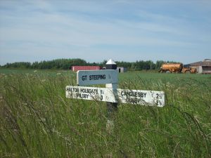 Old Signpost, Great Steeping